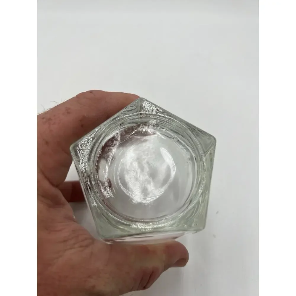 Set of 2 Libbey DuraTuff Inverness Rocks Whiskey Glasses 7 oz Heavy Base